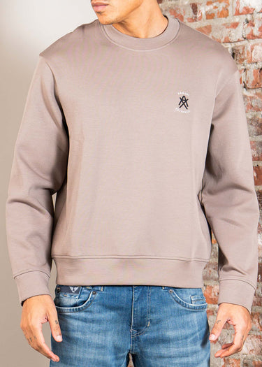 Armani Exchange Truien Felpa sweatshirt - driftwood