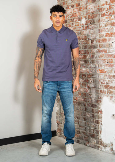 Lyle & Scott Polo's Plain poloshirt - graystone