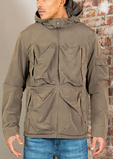 Lyle & Scott Jassen Lightweight ripstop windcheater - khaki ash