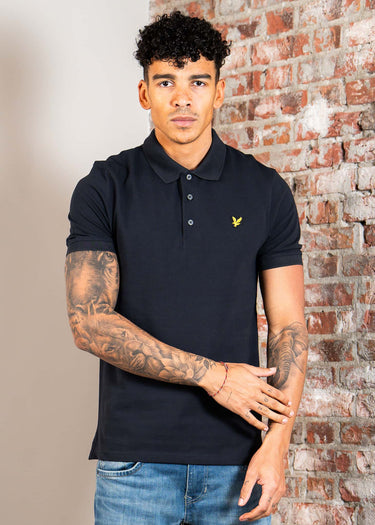 Lyle & Scott Polo's Plain polo shirt - dark navy