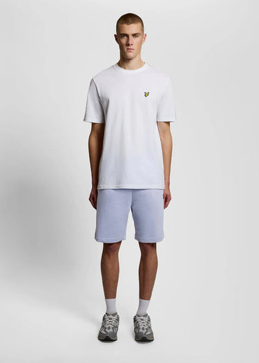Lyle & Scott Korte Broeken Plain sweat short - bubble blue