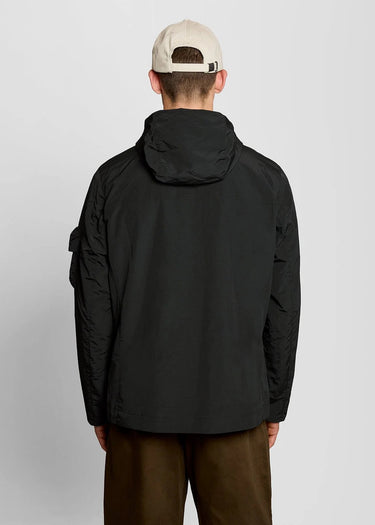 Lyle & Scott Jassen Lightweight ripstop windcheater - jet black