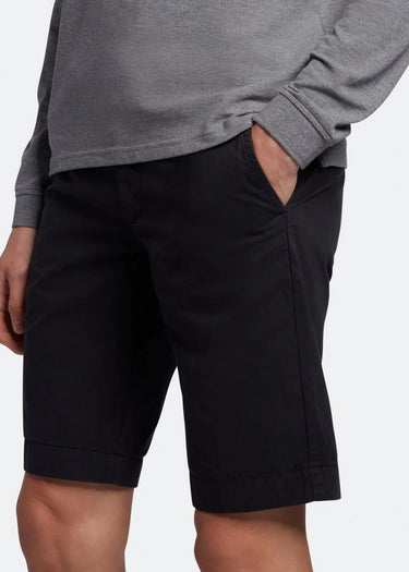 Lyle & Scott Korte Broeken Chino short - jet black