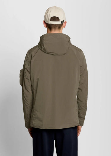 Lyle & Scott Jassen Lightweight ripstop windcheater - khaki ash