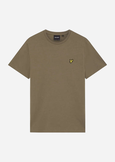 Lyle & Scott T-shirts Plain t-shirt - khaki ash