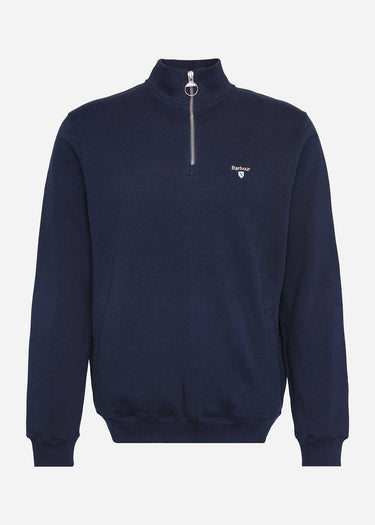 Barbour Truien Beckhill half zip sweatshirt - navy