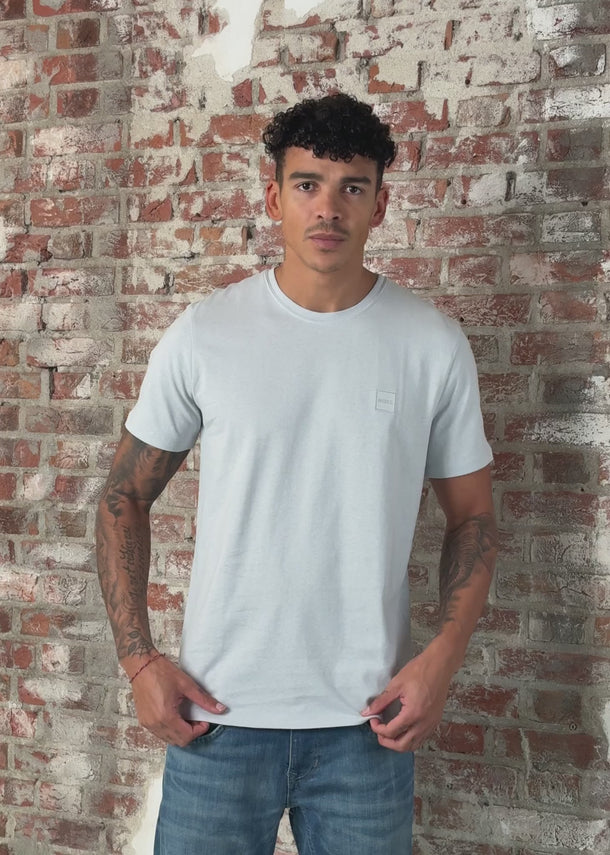 Hugo Boss T-shirts Tales - light pastel grey