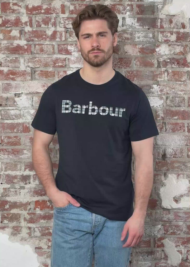 Barbour T-shirts Barbour kilnwick t-shirt - navy
