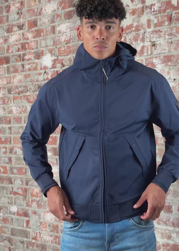 Marshall Artist Jassen Meldon liteshell jacket - navy