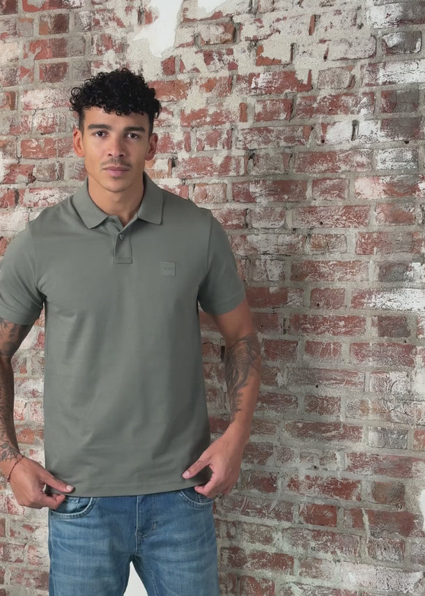 Hugo Boss Polo's Passenger - open grey