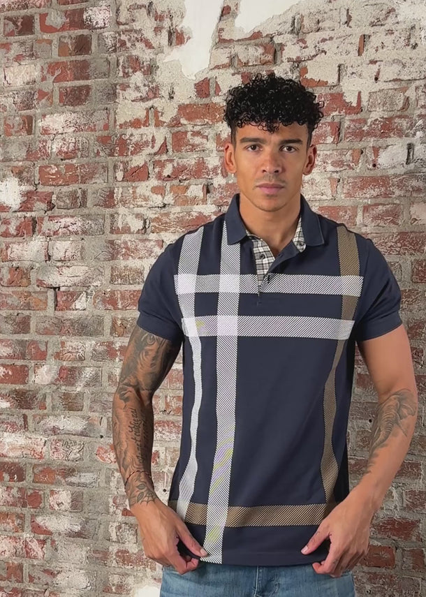 Barbour Polo's Barbour blaine polo shirt - navy pine