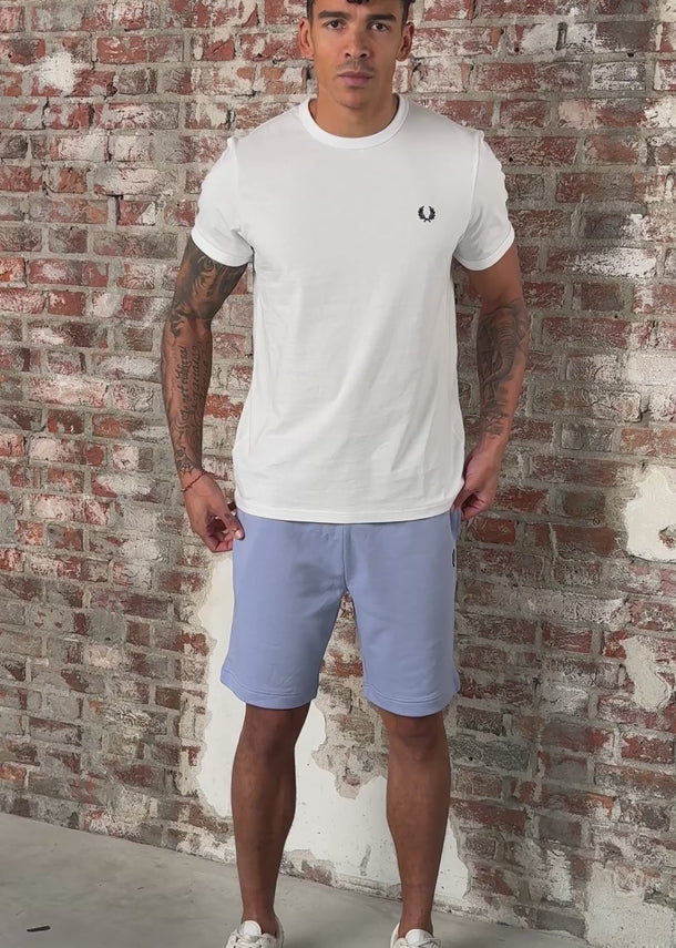 Lyle & Scott Korte Broeken Plain sweat short - bubble blue