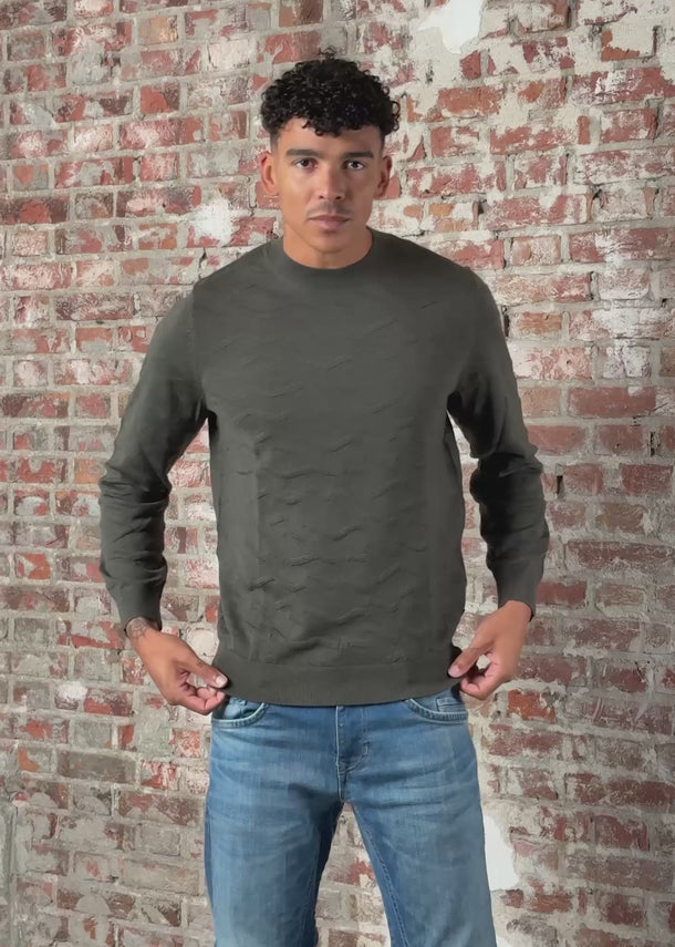 Armani Exchange Truien Pullover - sauge wave