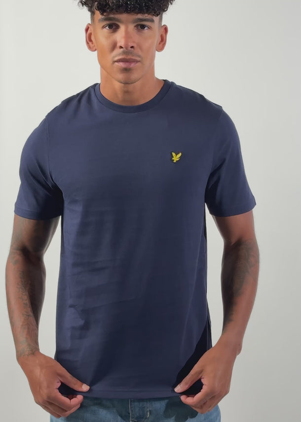 Lyle & Scott T-shirts Plain t-shirt - navy