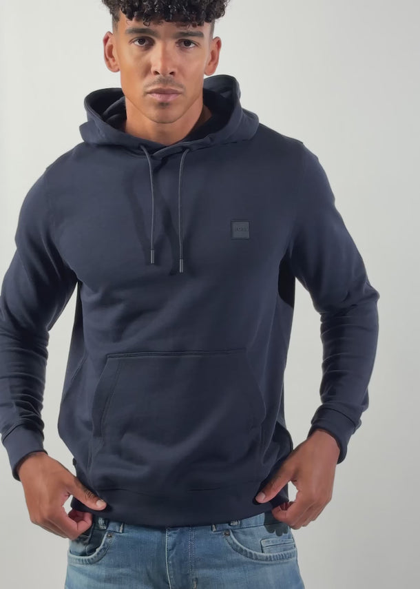 Hugo Boss Hoodies Wetalk hoodie - dark blue