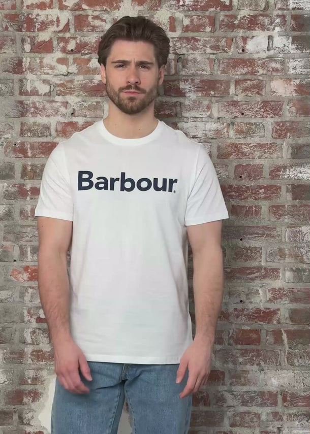 Barbour T-shirts Logo tee - white