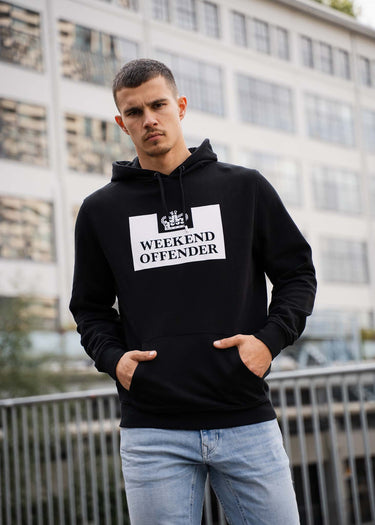 Weekend Offender Hoodies HM service - black