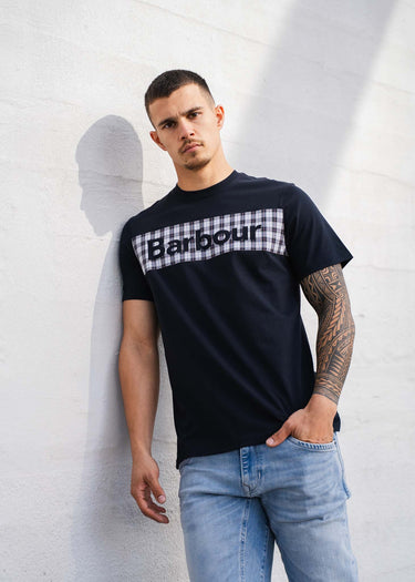 Barbour T-shirts Bancroft tailored t-shirt - navy