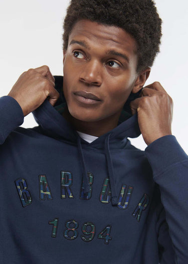 Barbour Hoodies  Affiliate popover hoodie - navy 