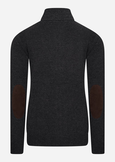 Barbour Vesten  Patch zip thru - charcoal 